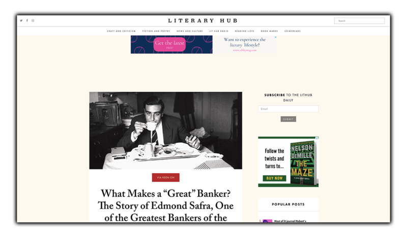 What Makes a “Great” Banker? The Story of Edmond Safra, One of the Greatest Bankers of the 20th Century
