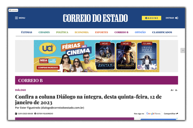 Regional Brazilian media report on A Banker’s Journey