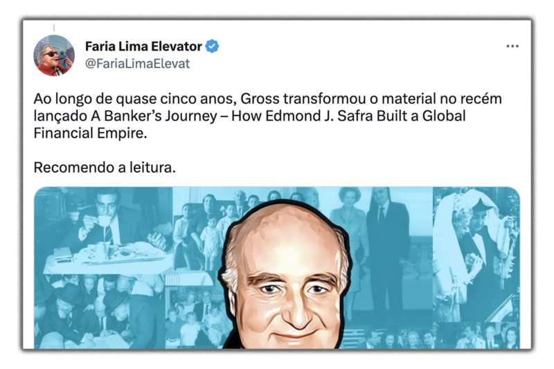Brazilian commentator recommends A Banker’s Journey