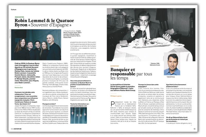 Swiss Jewish Community Magazine Reviews ‘A Banker’s Journey’, Summer, 2023